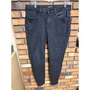 Judy Blue Women's Skinny Fit Black Denim Jeans Size 14W